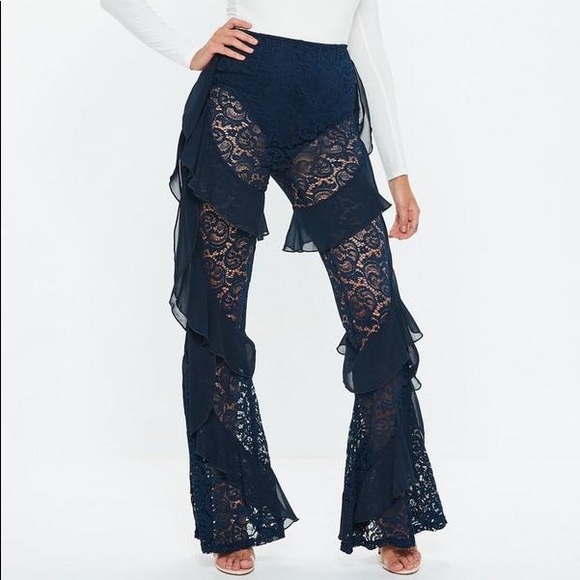 missguided lace pants